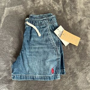Boys polo, Ralph Lauren denim shorts size 6